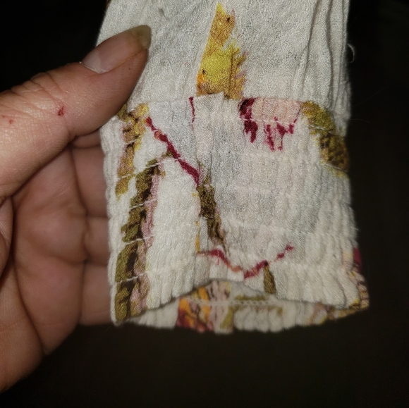 Girls long sleeve, bare shoulder blouse - Picture 4 of 8